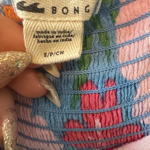 Billabong Floral Multicolor Maxi Dress Small - Picture 4 of 5